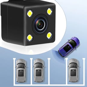 Avizar Dashcam Voiture Rétroviseur Miroir DVR-01 Capteur G Écran TFT 5 Noir — image 4