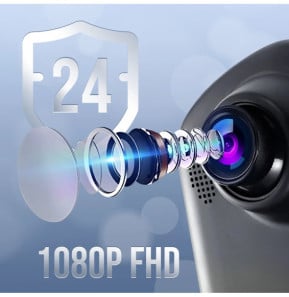 Avizar Dashcam Voiture Rétroviseur Miroir DVR-01 Capteur G Écran TFT 5 Noir