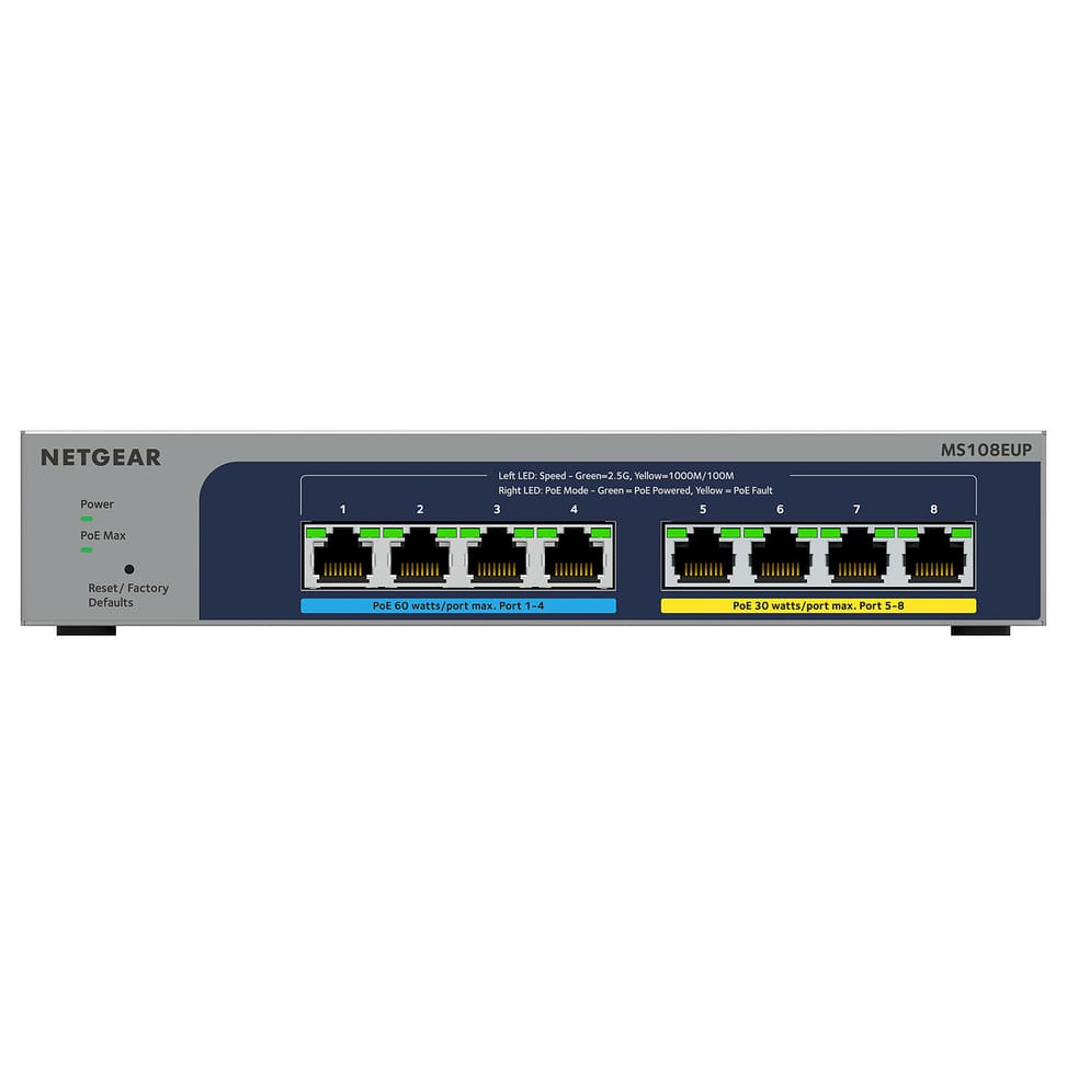 Netgear Smart Switch MS108EUP — image 4