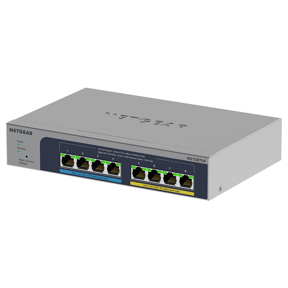 Netgear Smart Switch MS108TUP — image 4
