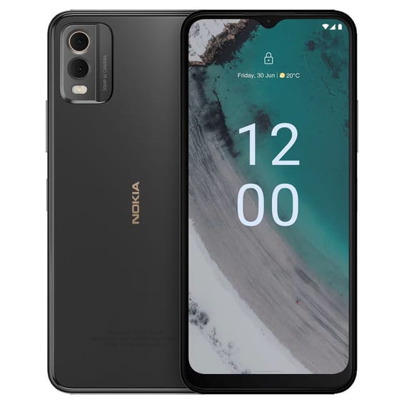 Téléphone Nokia C32 Charbon