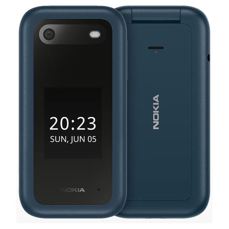 Téléphone Nokia 2660 Flip Bleu — image 1