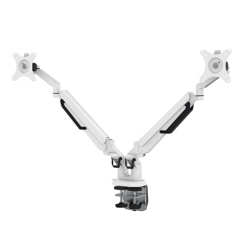 INOVU PREMIUM MOUNT LT2 Blanc - Support bureau pour 2 écrans — image 1