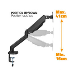 Advance ADV-ARM1M MecaMounts Single - Support articulé 1 écran