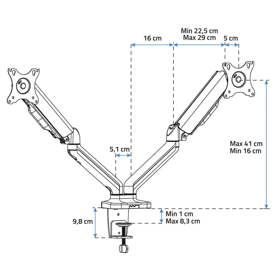 Advance ADV-ARM2 - Support 2 écrans — image 5