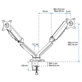 Advance ADV-ARM2 - Support 2 écrans — image 5