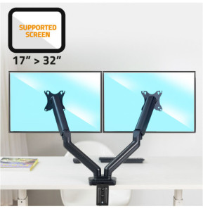 Advance ADV-ARM2M MecaMounts Dual - Support articulé 2 écrans