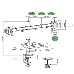 Advance XtendMounts Dual - Support 2 écrans — image 5