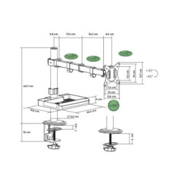 Advance XtendMounts Single - Support 1 écran