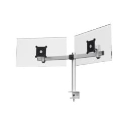Durable Support de moniteur double avec bras pour 2 écrans