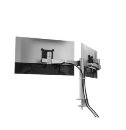 Durable Support de moniteur double avec bras pour 2 écrans
