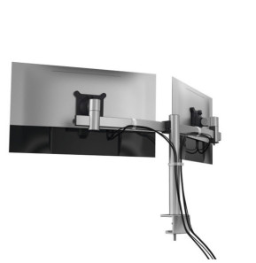 Durable Support de moniteur double avec bras pour 2 écrans