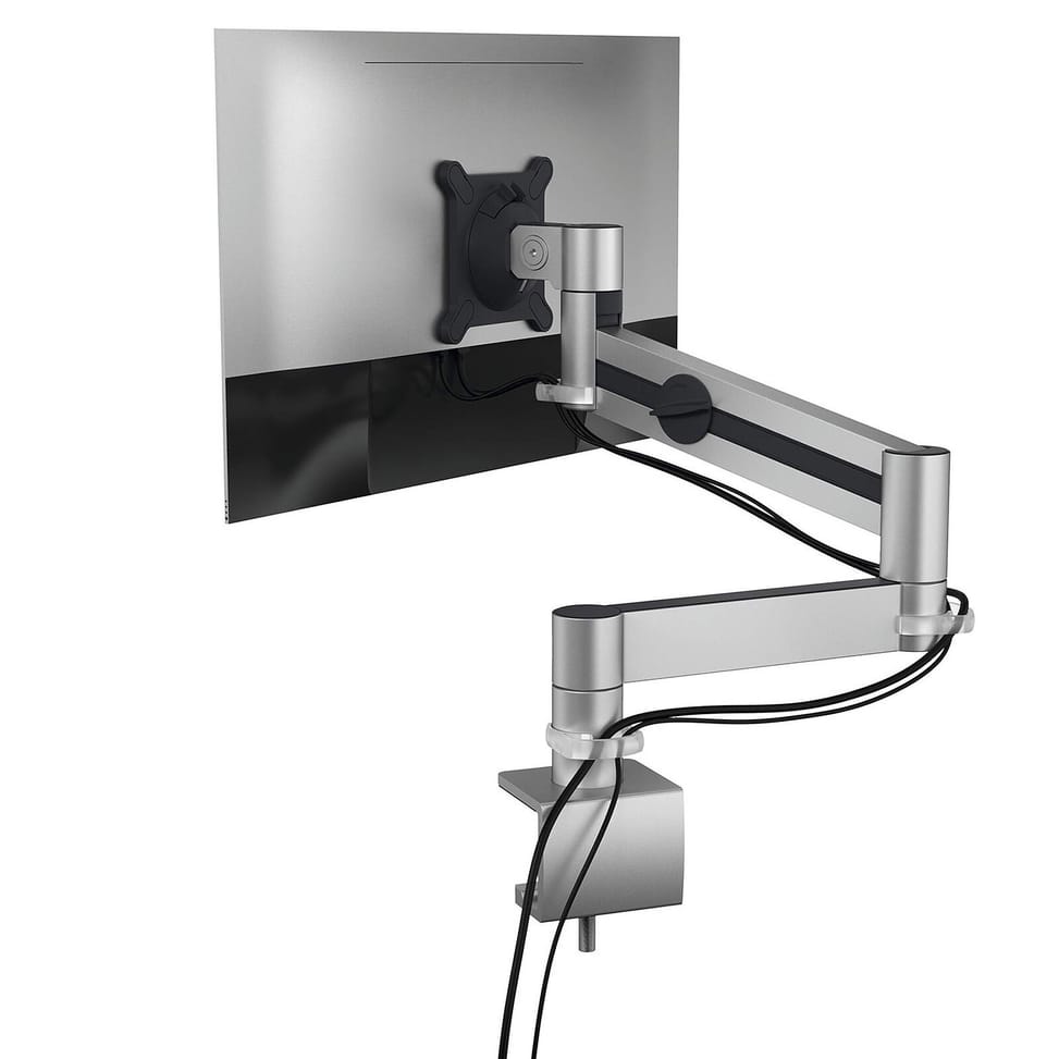 Durable Support de moniteur Pro pour 1 écran avec fixation pince — image 2
