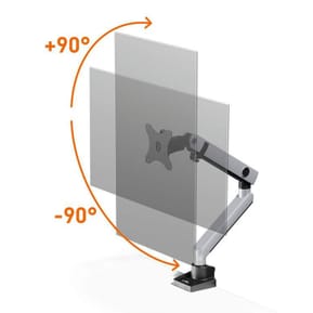Durable Support de moniteur Select Plus pour 1 écran avec double système de fixation — image 3