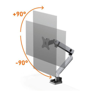 Durable Support de moniteur Select Plus pour 1 écran avec double système de fixation