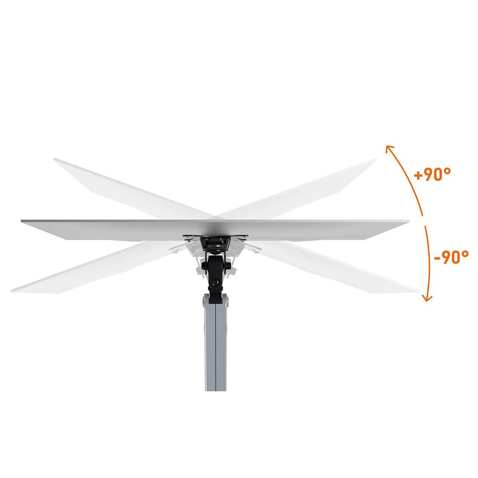 Durable Support de moniteur Select Plus pour 1 écran avec double système de fixation — image 4