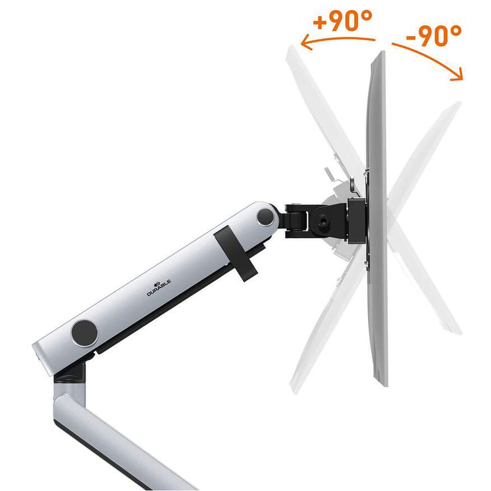 Durable Support de moniteur Select Plus pour 1 écran avec double système de fixation — image 5