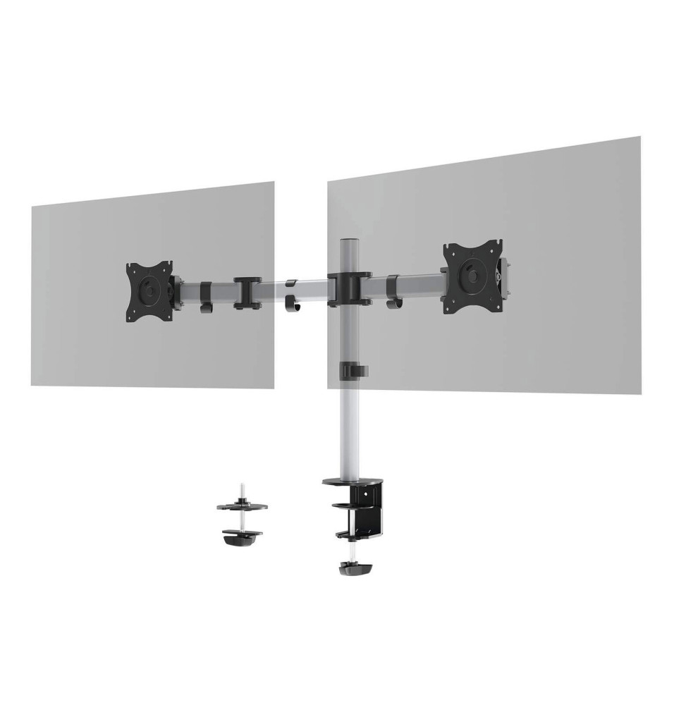 Durable Support de moniteur Select pour 2 écran avec double système de fixation