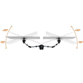 Durable Support de moniteur Select pour 2 écran avec double système de fixation — image 4