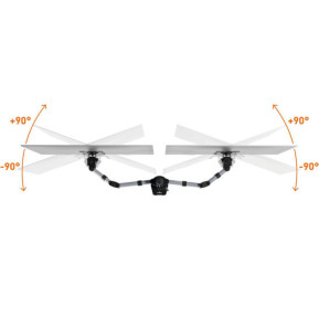 Durable Support de moniteur Select pour 2 écran avec double système de fixation