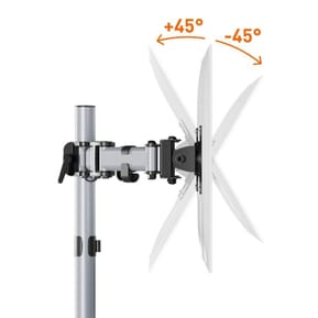 Durable Support de moniteur Select pour 2 écran avec double système de fixation — image 5