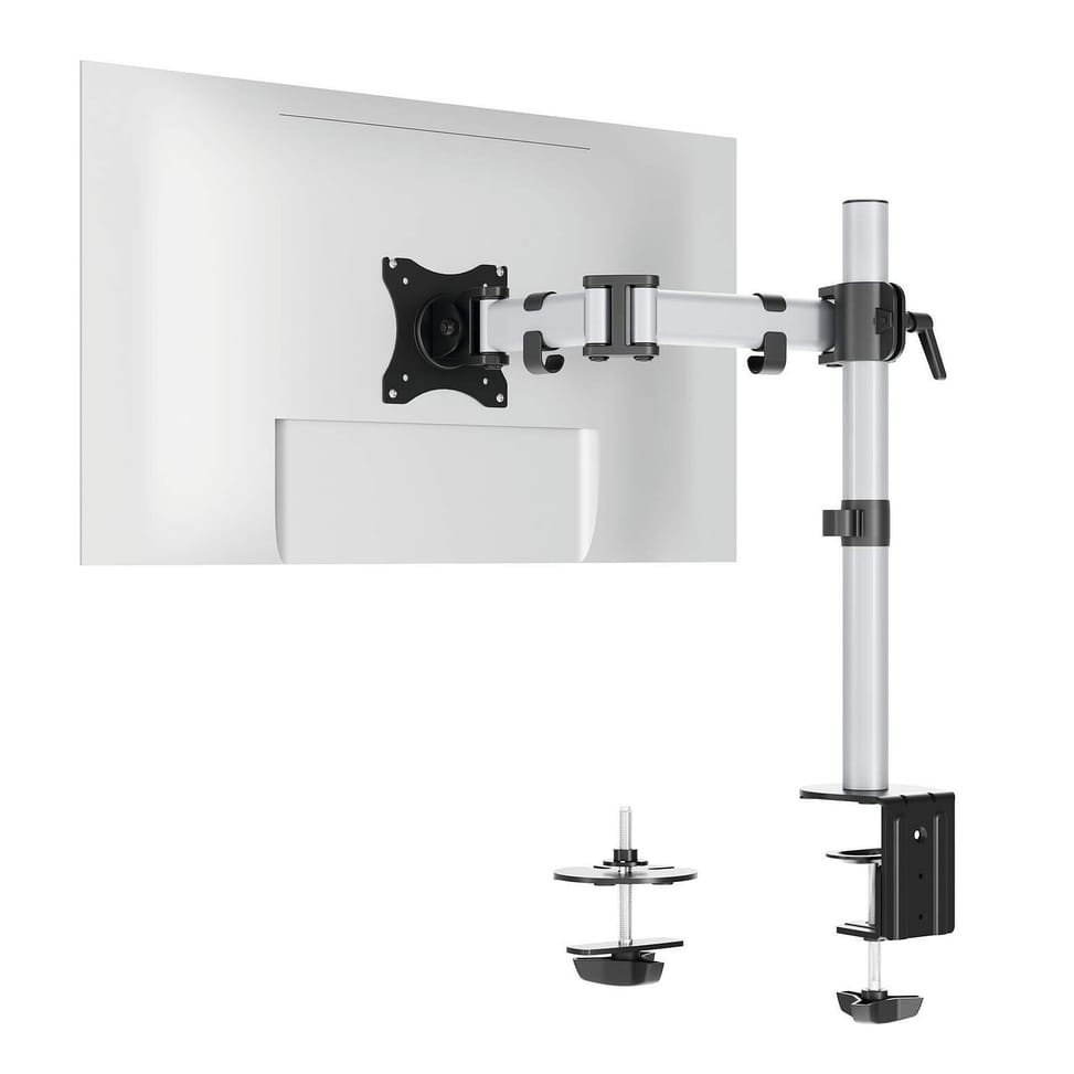 Durable Support de moniteur Select pour 1 écran avec double système de fixation — image 2