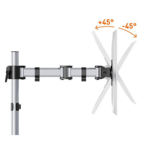 Durable Support de moniteur Select pour 1 écran avec double système de fixation