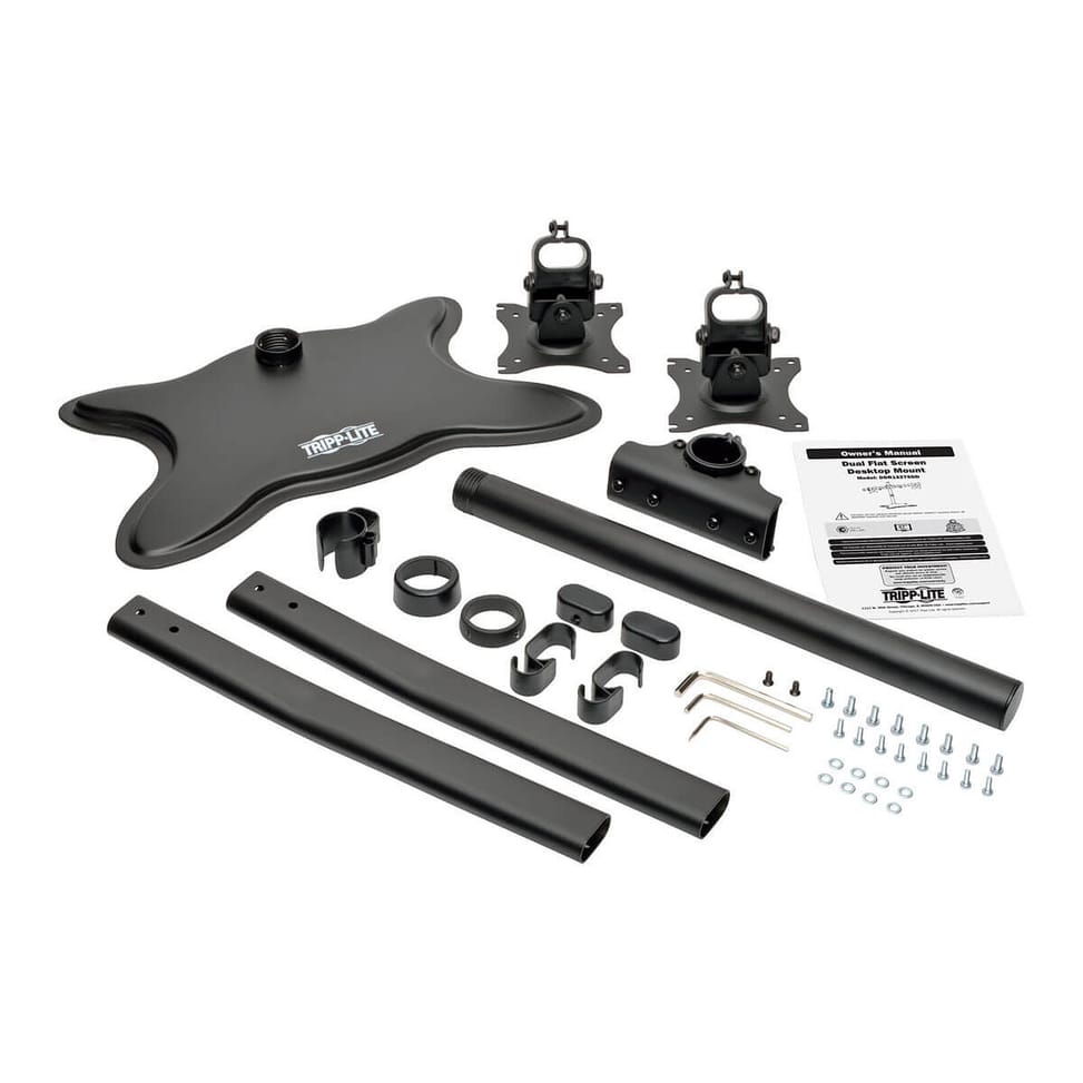 Eaton Tripp Lite Support sur base Dual pour 2 écrans de 13" à 27" — image 5