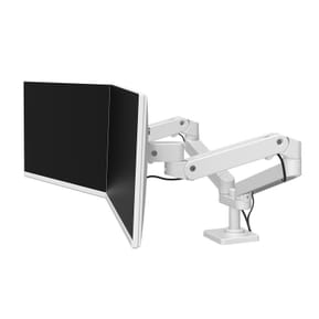 Ergotron Bras bi-écrans juxtaposables LX Pro Blanc — image 2