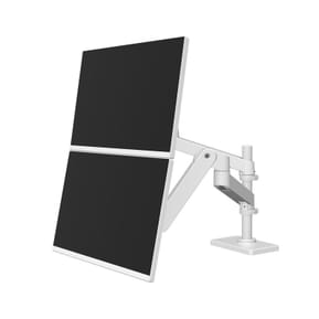 Ergotron Bras bi-écrans superposés LX Pro Blanc — image 3