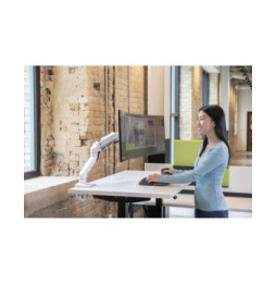 Ergotron Bras HX mono-écran Blanc