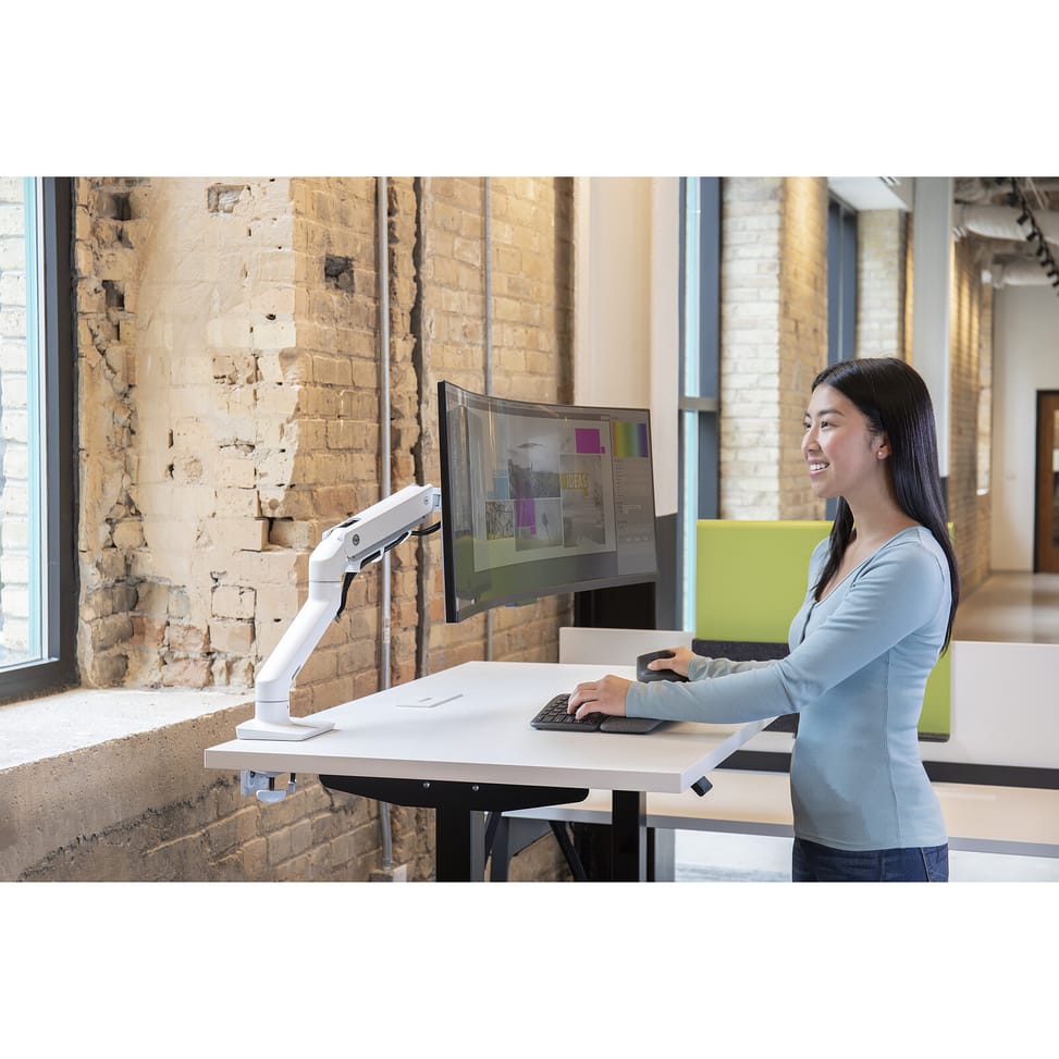 Ergotron Bras HX mono-écran Blanc — image 5