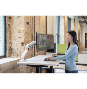 Ergotron Bras HX mono-écran Blanc