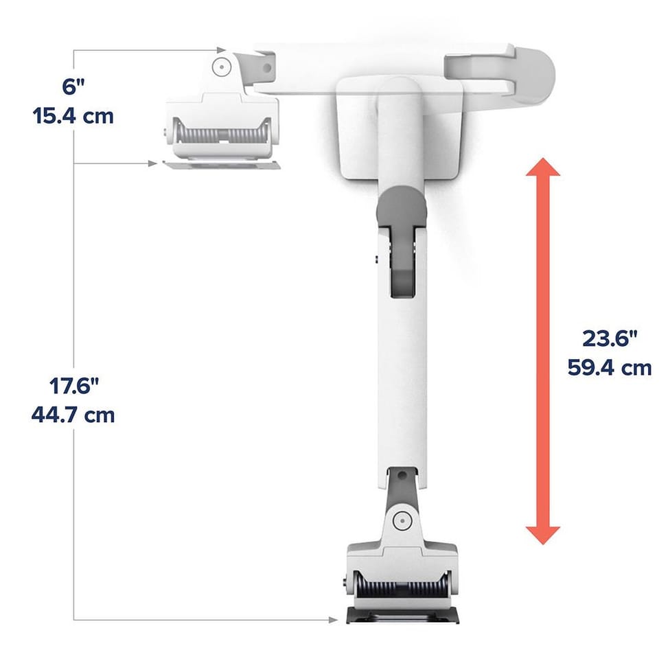 Ergotron Bras HXHD pour écran ultra-larges et incurvés - Blanc — image 3