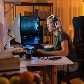 Ergotron Bras HXHD pour écran ultra-larges et incurvés - Blanc — image 4