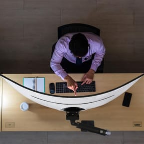 Ergotron Bras HXHD pour écran ultra-larges et incurvés - Noir — image 5