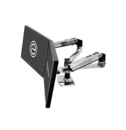 Ergotron Bras LX bi-écran juxtaposés - Aluminium