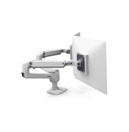 Ergotron Bras LX bi-écran juxtaposés - Blanc