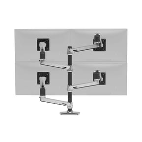 Ergotron Bras LX Double Colonne Haute Aluminium — image 2