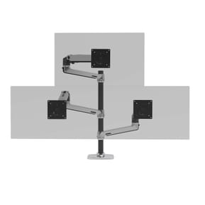 Ergotron Bras LX Double Colonne Haute Aluminium — image 3