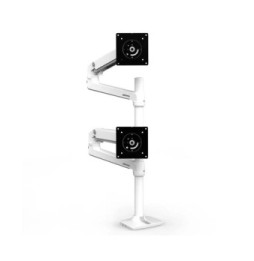 Ergotron Bras LX Double Colonne Haute Blanc