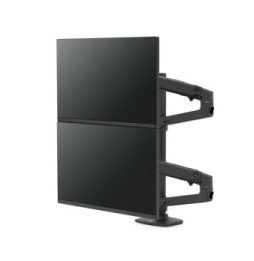 Ergotron Bras LX Double Colonne Haute Noir