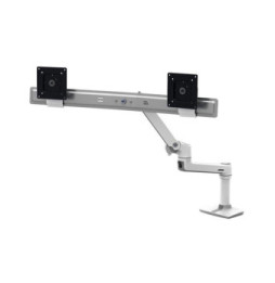 Ergotron Bras LX Dual Direct bi-écrans Blanc
