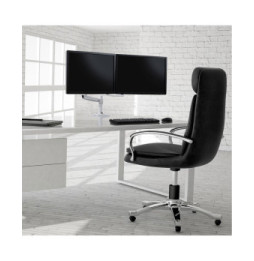 Ergotron Bras LX Dual Direct bi-écrans Blanc