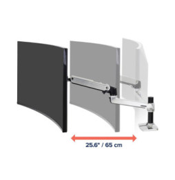 Ergotron Bras pour écran LX Aluminium