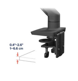 Ergotron HX Kit de fixation bureau pour bras (Noir)