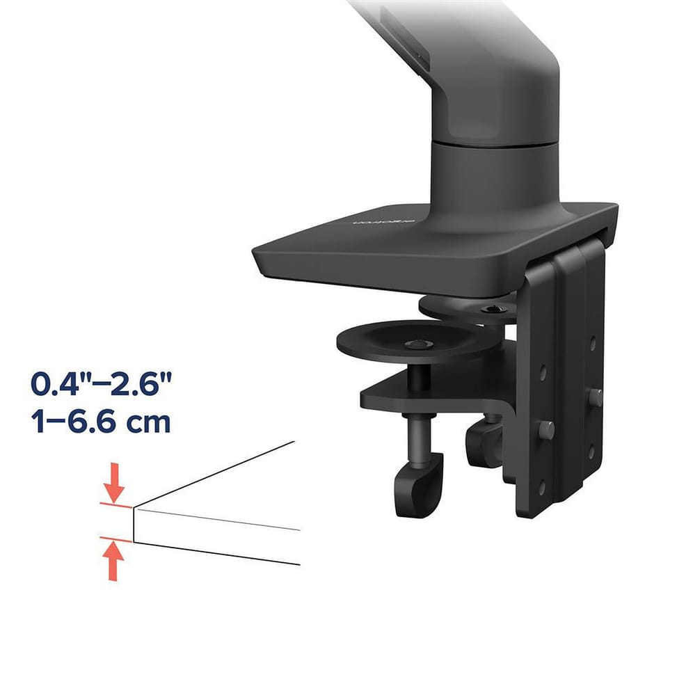 Ergotron HX Kit de fixation bureau pour bras (Noir) — image 4