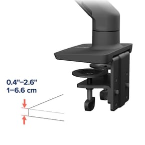 Ergotron HX Kit de fixation bureau pour bras (Noir) — image 4