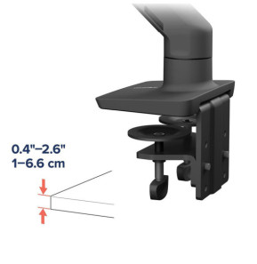 Ergotron HX Kit de fixation bureau pour bras (Noir)
