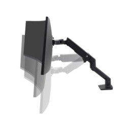 Ergotron HX mono-écran, fixation bureau (noir)